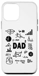 Coque pour iPhone 12 mini Dad Squared Second Time Dad Math Second Power Father