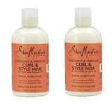 Shea Moisture Coconut Hibiscus Curl And Shine Gel Style Milk 254ml (Set Of 2)