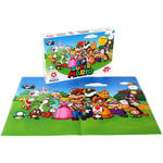 Winning Moves Mario Kart Super Mario & Friends 500 Piece Jigsaw Puzzle - 029476