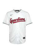 NIKE Fan Gear Cleveland Guardians Nike Official Replica Home Jersey Vit