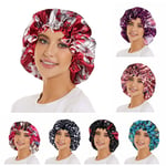 Silk Bonnet for Curly Hair Silk Bonnets for Women Satin Cap for Natural Hair