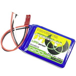 Absima Pack de batterie (LiPo) 7.4 V 1200 mAh Nombre de cellules: 2 Softcase