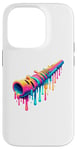 iPhone 14 Pro Dripping Paint Art Didgeridoo Yidaki Musician Case