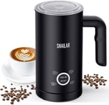 SNAILAR Milk Frother 4-in-1, Milk Steamer 10oz/300ml, Hot & Cold Milk Foamer fo