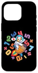 Coque pour iPhone 16 Pro Kawaii Dog Astronaute Kids Funny Maths Day Numbers Day