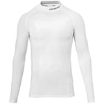 uhlsport Distinction Pro Baselayer Turtle Neck Type de Haut Enfant, weiß, 8-9 Ans