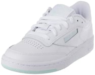 Reebok Club C 85 Sneaker Femme, Blanc Brumisateur, 35.5 EU