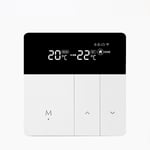 Thermostat intelligent blanc 240V régulateur de température pour l'eau électrique au sol chaudière à gaz contr?le de chauffage fonctionne avec l'application Mijia, chauffage de l'eau