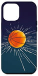 Coque pour iPhone 12 Pro Max Ballon de basket de sport en couleur classique