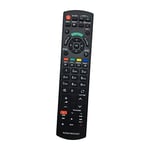 VINABTY N2QAYB000487 Télécommande compatible pour TH-Panasonic TX-L26C20E TX-L26C20ES TX-L26X20B TX-L26X20E TX-L26X20L TX-L32C20B TX-L32C20BA TX-L32C20E TX-L32C20EA TX-L32C20ES TX-L32C20ESA X-L32C20LA