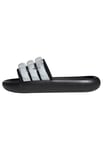 adidas ZPLAASH Slides Shoes, Core Black/Cloud White/Core Black, 9 UK