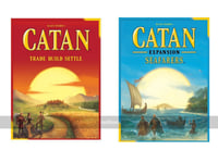 Catan Main Game With Seafarers Expansion