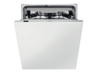 Whirlpool Wic 3C34 Pfe S - Diskmaskin - Inbyggd - Fördjupning - Bredd: 60 Cm - Djup: 56 Cm - Höjd: 82 Cm - Silver