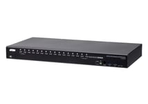 ATEN – 16-Port USB True 4K DisplayPort KVM Switch with USB 3.0 peripheral support (CS19216-AT-G)