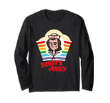 Stranger Things Scoops Ahoy Steve Harrington Rainbow Pride Long Sleeve T-Shirt