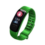 Fitness Tracker｜Heart Rate Monitor Watch｜Waterproof Fitness Watch｜Sleep Monitor, Waterproof Smart Bluetooth Sports Bracelet Aximeter Step Counting Sleep Alarm. (Green)