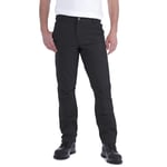 Carhartt Men's Stretch Duck Double Front Black, W34/L32