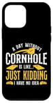 iPhone 12 mini Cornhole Team Bean Bag Player Champ A Day Without Cornhole Case