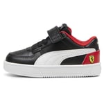 PUMA F1 Sneaker Ferrari - Svart Vit/Röd Barn, storlek 24