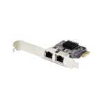 StarTech 2-PORT GB NETWORK CARD TAA-COMPLIANT NIC WINDOWS/LINUX CARD