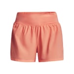 Under Armour Womenss UA Launch Pro 3 Inch Shorts in Pink material_polyester - Size 8 UK