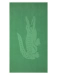 Lsport Beach Towel Home Textiles Bathroom Textiles Towels & Bath Towels Beach Towels Green Lacoste Home