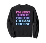 Cream Cheese I Love Cream Cheese Funny Food Lover Sweatshirt