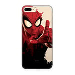 ERT GROUP Coque de téléphone Portable pour Apple Iphone 7 Plus/ 8 Plus Original et sous Licence Officielle Marvel Motif Spider Man 006 adapté à la Forme du téléphone Portable, partiel imprimé