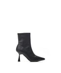 Moda in Pelle Womens 'Evermore' Black Porvair Boots Faux Leather - Size EU 37