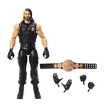 Mattel WWE Élite Seth Rollins Figurine articulée de 15 cm à collectionner avec 25 points d’articulation, apparence réaliste et mains interchangeables HTX27