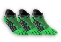 Injinji Ultra Run No-Show Emerald - 3 pack Tåstrumpor - S (37-40 EU)