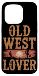 iPhone 15 Pro Old Western Film Fan Classic Cowboy Culture and Wild West Case