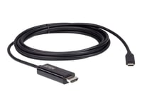 Aten Uc3238 - Kabel För Video / Ljud - 24 Pin Usb-C Hane Till Hdmi Hane - 2.7 M - Stöd För 4K