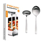 Fiskars Serving Set, 2 pieces, Steel, Silver/Matt, Functional Form, 1002959