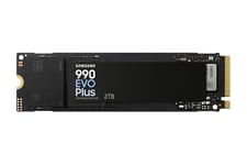 Samsung 990 EVO Plus, 2TB, PCIe 4.0 x4 / 5.0 x2, NVMe2.0 (up to 7250 MB/s), NVMe