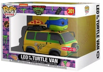 Figurine Funko Pop - Tortues Ninja N°301 - Leonardo Dans Le Van Des Tortues (Mutant Mayhem) (73578)