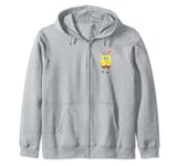 SpongeBob SquarePants & Gary The Snail Small Pocket Logo Zip Hoodie