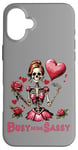 Coque pour iPhone 16 Plus Occupé à être impertinent - Queen Sassy Design - Sassy Crazy Babe