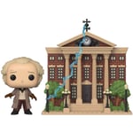 Back to the Future Doc with Clock Tower Pop! Town Collectible Vinyl Figure