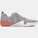 Chaussure de training Under Armour Reign 6 pour femme Titan Gris / Canyon Rose / Flare Orange 37.5