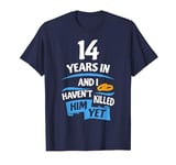 14 Years Anniversary Gift Idea for Her - 14th Wedding T-Shirt