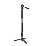 3 Legged Thing Punks Trent 2.0 Monopod Kit w/DOCZ2 Foot Stabiliser Blk, Slate Grey Copper | ✅ Black Friday Deals