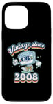 Coque pour iPhone 13 Pro Max Retro Vibes 2008 Vintage Style 17th Birthday Cassette Tape