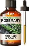 Kukka Rosemary Oil for Hair 100% Natural 118 ml (Pack of 1)