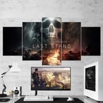 Canvas Painting Pictures Tom Clancy's Rainbow Six Siege The Last Stand 5 panel artwork Large poster for living room modular Modern Wall Decor Framed 150x80cm Gift idea for friends Ready To Hang