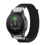 Nylonarmband Garmin Fenix 6S Pro Svart