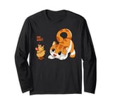 Uh... Woof? Funny Cat And Mouse - Dog Lover Long Sleeve T-Shirt