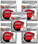 Tassimo T-Discs: Gevalia Espresso Coffee T-Discs Pods (Case of 5 Packages; 80 T-