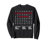 Word Search Master Sweatshirt