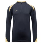 Nike Treningsgenser Dri-fit Strike - Sort/gull Barn, størrelse XS: 122-128 cm